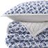 Printed Diamond Double Voile Quilt, Front