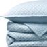 Printed Diamond Double Voile Quilt, Front