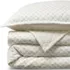 Printed Diamond Double Voile Quilt, Front