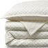 Printed Diamond Double Voile Quilt, Front