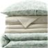 Cotton Textured Two Toned Duvet Bed Cover, Front
