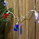 Northlight 10 count 9" Red White and Blue LED Edison Style String Lights, alternative image