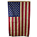 Northlight 3' x 5' Patriotic Embroidered Stars Outdoor American Flag with Grommets, alternative image