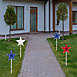 Northlight 4th of July Americana Light Up Star Pathway Marker Lawn Stakes, alternative image
