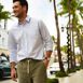 Men's Traditional Fit Long Sleeve Travel Kit Shirt, alternative image
