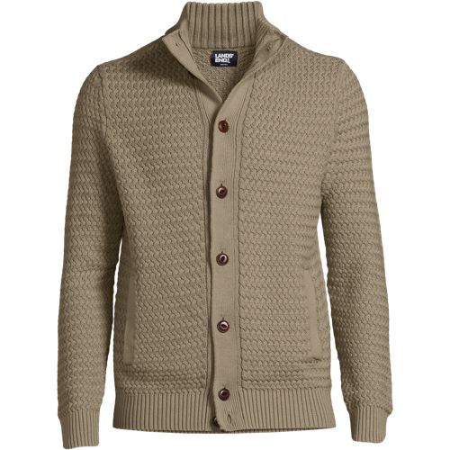 Lands end clearance mens cardigan sweaters