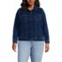Women's Plus Size Denim Trucker Jacket, Front