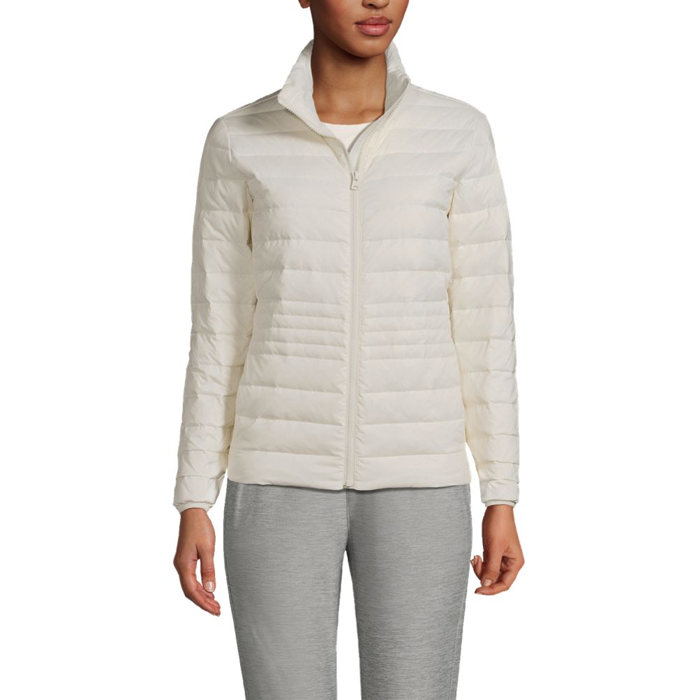 Women's Wanderweight Packable Down Jacket | Lands' End