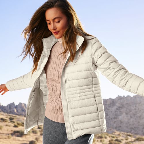 Women's plus hot sale packable jacket