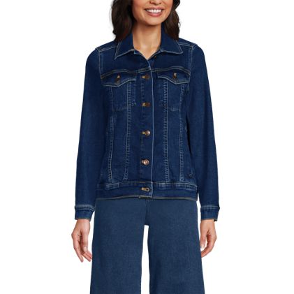 Women's Denim Trucker Jacket - image 2