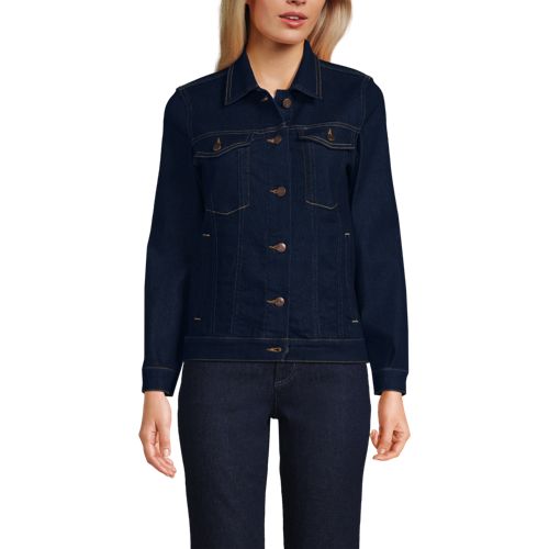 Lands end hot sale denim jacket