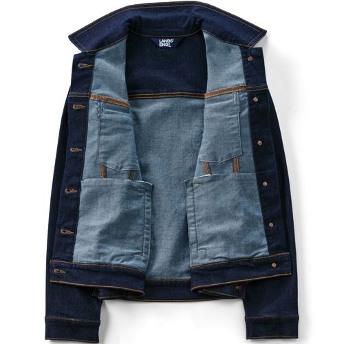 Lands end sale denim jacket