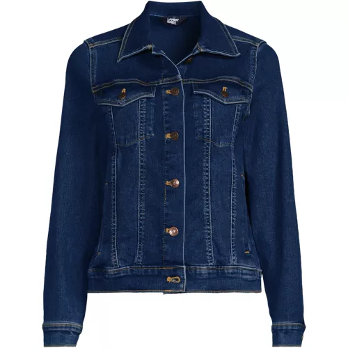 Women's Denim Trucker Jacket | Lands' End
