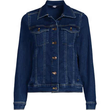 Women's Denim Trucker Jacket - primary