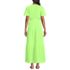 Women's Petite Gauze Tiered Maxi Dress, Back