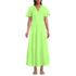Women's Petite Gauze Tiered Maxi Dress, Front