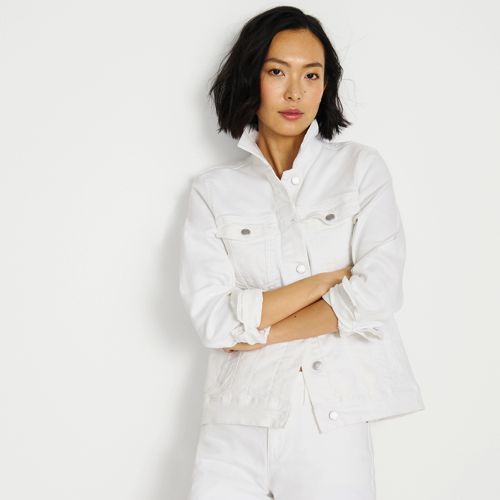 Ladies white summer outlet jacket