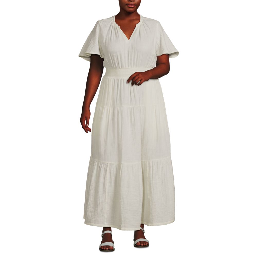 Summer linen maxi wrap skirt for women 4340