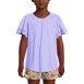 Girls Flutter Eyelet Sleeve Top, Front