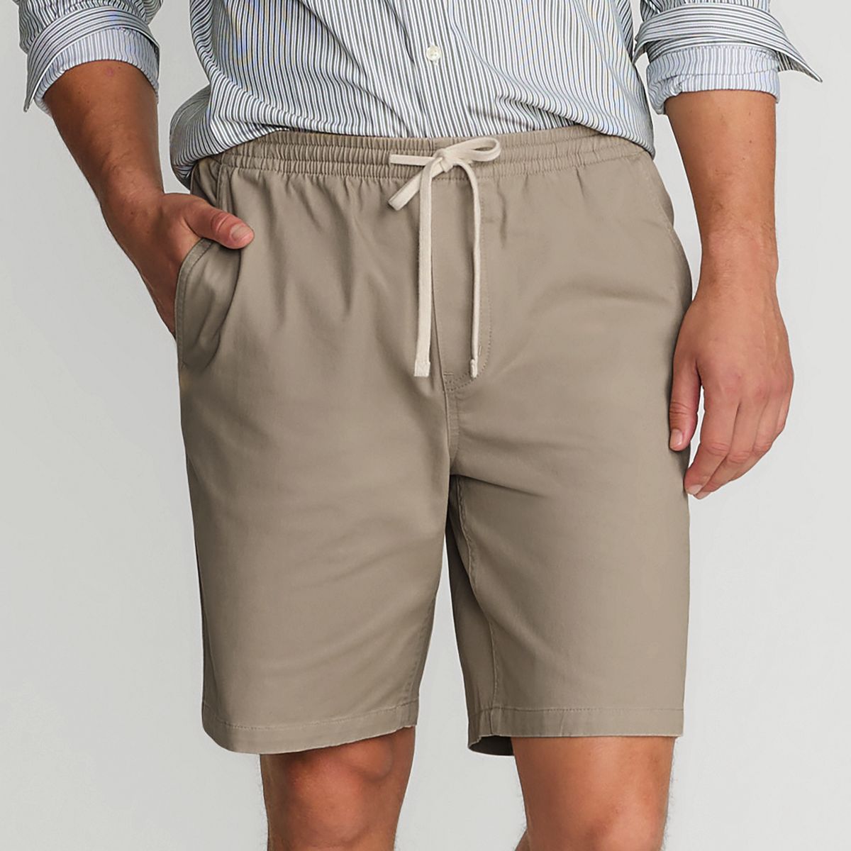 Men's 9" Pull On Deck Shorts