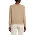 Women's Petite Boucle Easy Fit Crew Neck Sweater, Back