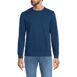 Men's Long Sleeve Serious Sweats French Terry Crewneck Sweatshirt, Front