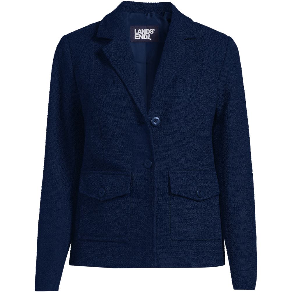 Women s Tweed Blazer Lands End