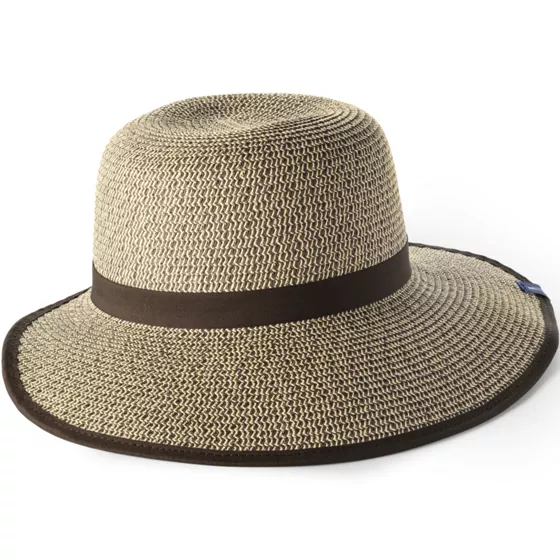 Facesaver Lay-Back Straw Hat - primary