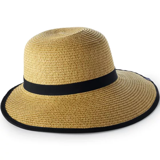 Facesaver Lay-Back Straw Hat - primary