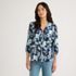 Women's Lightweight Jersey Pintuck Top, Front