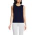 Women's Petite Lightweight Jersey Tank Top, Front