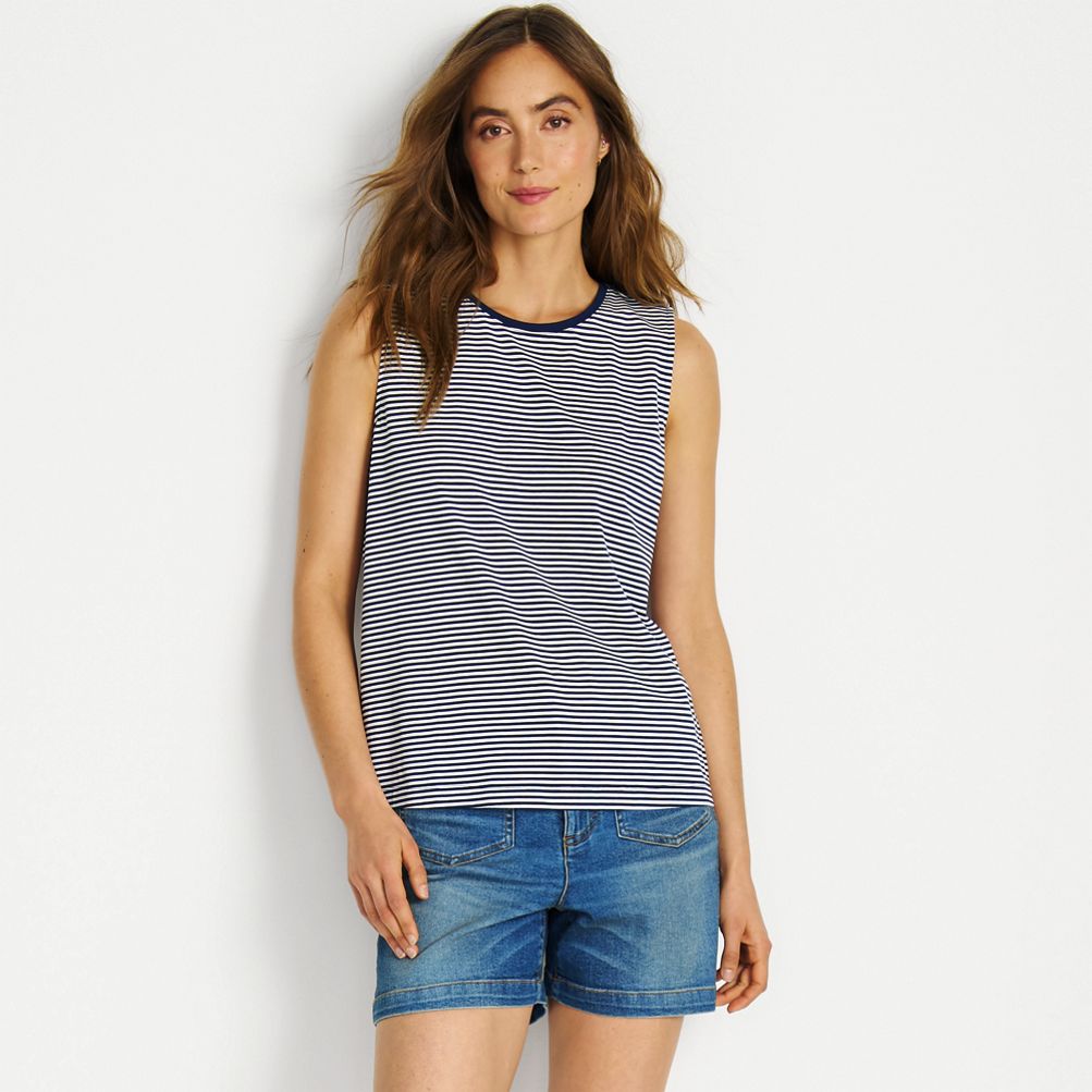 Women's Lightweight Jersey Tank Top | Lands' End