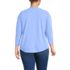 Women's Plus Size 3/4 Sleeve Lightweight Jersey Shirttail Tee, Back