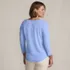 Women's Plus Size 3/4 Sleeve Lightweight Jersey Shirttail Tee, Back