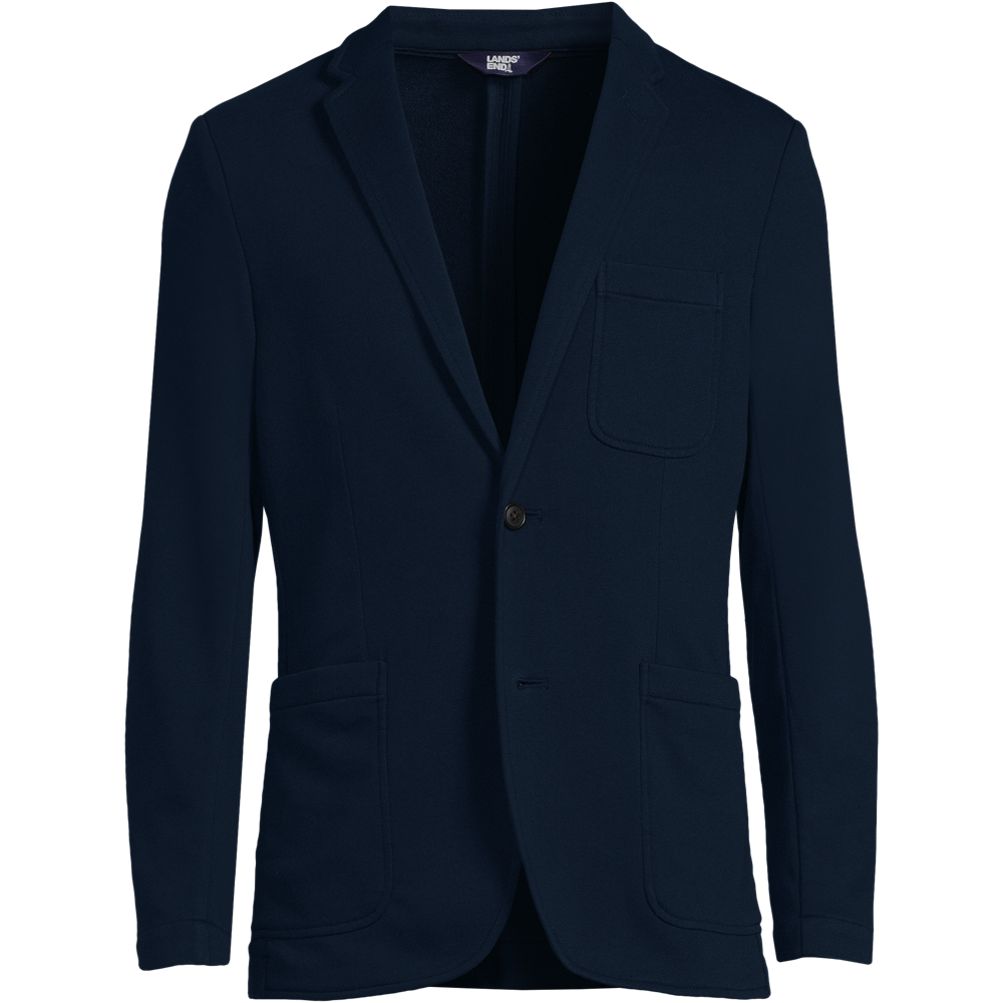 Lands end sale long blazer coat