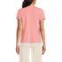 Women's Lightweight Jersey Button Pintuck Top, Back