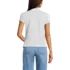 Women's Lightweight Jersey Button Pintuck Top, Back