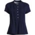 Women's Lightweight Jersey Button Pintuck Top, Front