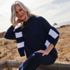 Women's Sport Knit Funnel Neck Top, alternative image