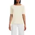 Women's Supima Boatneck Top, Front