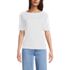 Women's Supima Boatneck Top, Front