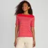 Women's Supima Boatneck Top, Front