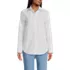 Women's Poplin Tie Sleeve Shirt, Front