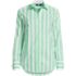 Women's Plus Size Poplin Tie Sleeve Shirt, Front