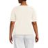 Women's Plus Size Supima Boatneck Top, Back