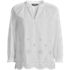 Women's Plus Size Eyelet Split Neck Shirt, Front