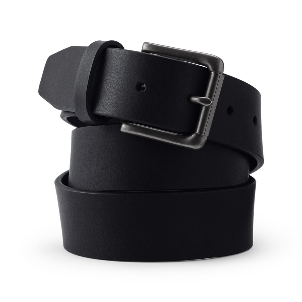Men's Rugged Leather Belt | Lands' End