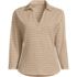 Women's Slub Polo Top, Front