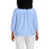 Women's Plus Size Slub Top, Back