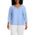 Women's Plus Size Slub Top, Front